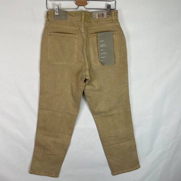 Everlane The Utility Cheeky High Rise Straight Leg Cotton Jean Desert Clay 30 - Picture 3 of 9